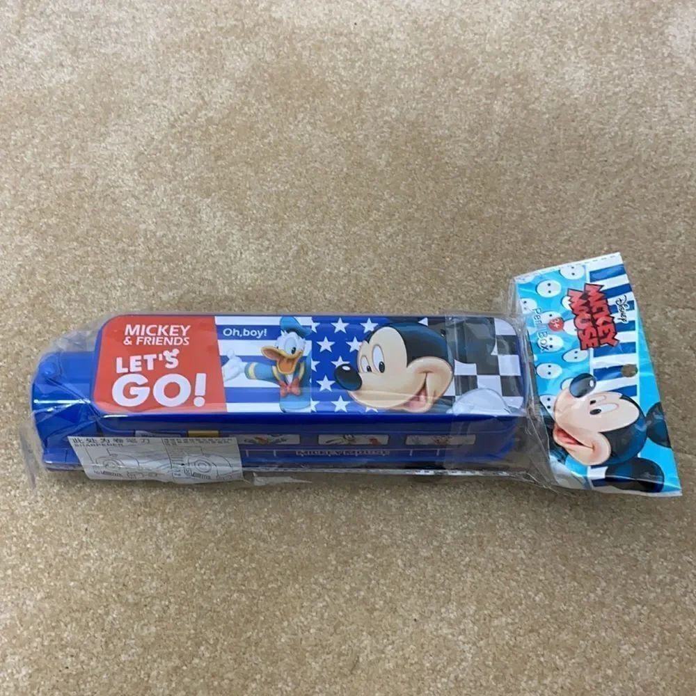 Mickey Mouse Pencil Box with Sharpener NWT - Picture 7 of 7